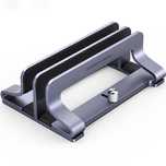Aluminiowy pionowy stojak uchwyt Ugreen do laptopów tabletów 12-26 mm