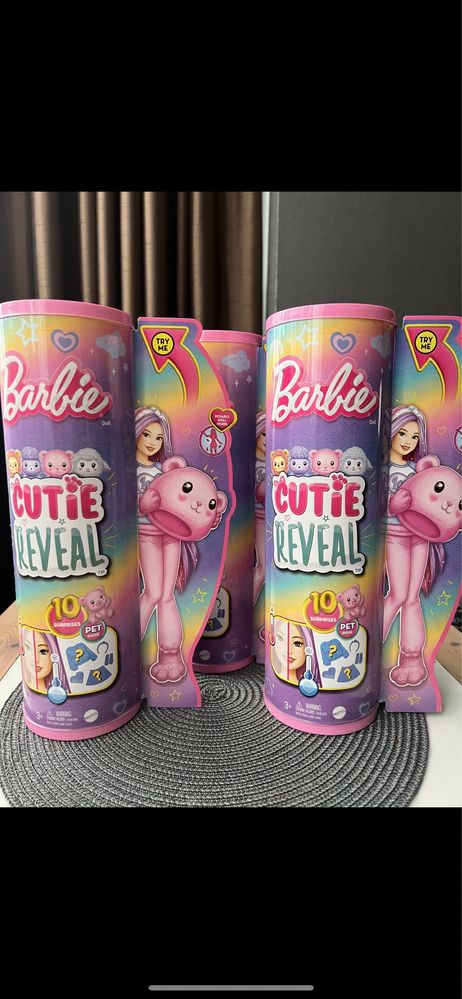 Barbie Cute Reveal Рожевий Ведмедик