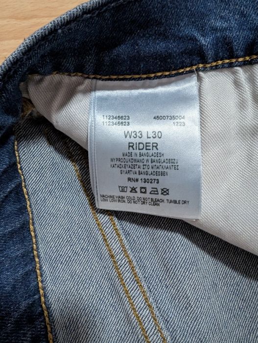 NOWE! Jeansy Lee Rider W33 L30 - Slim Straight
