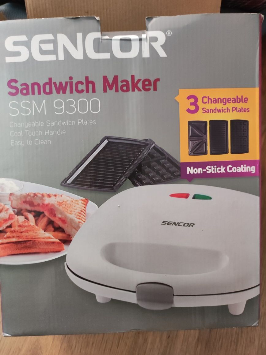 Zestaw płyt do sandwich grill gofry do Sencor SSM 9300