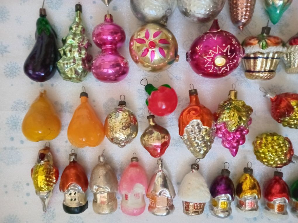 Елочные игрушки СССР
