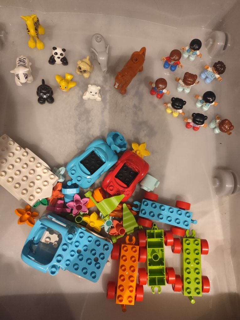 LEGO Duplo duży zestaw klocków ok.350