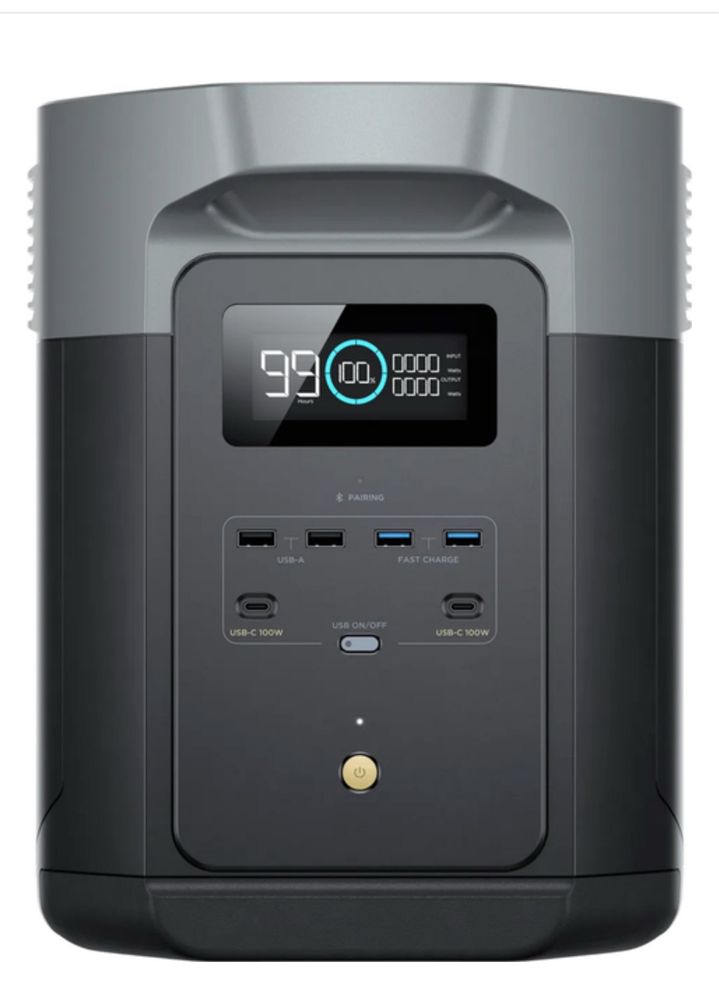 Продаю  EcoFlow DELTA 2 Max / 2400 Вт / 2048 Вт⋅ч / LiFePO4