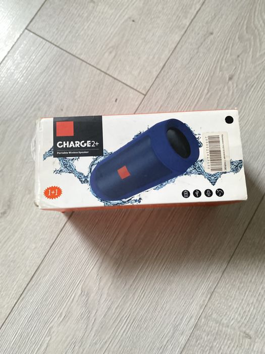 колонка синя bluetooth