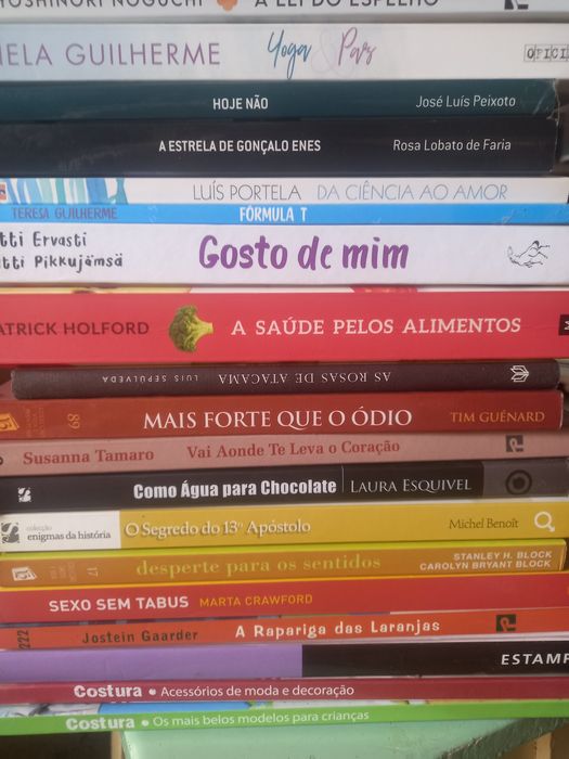 Livros usados diversos temas