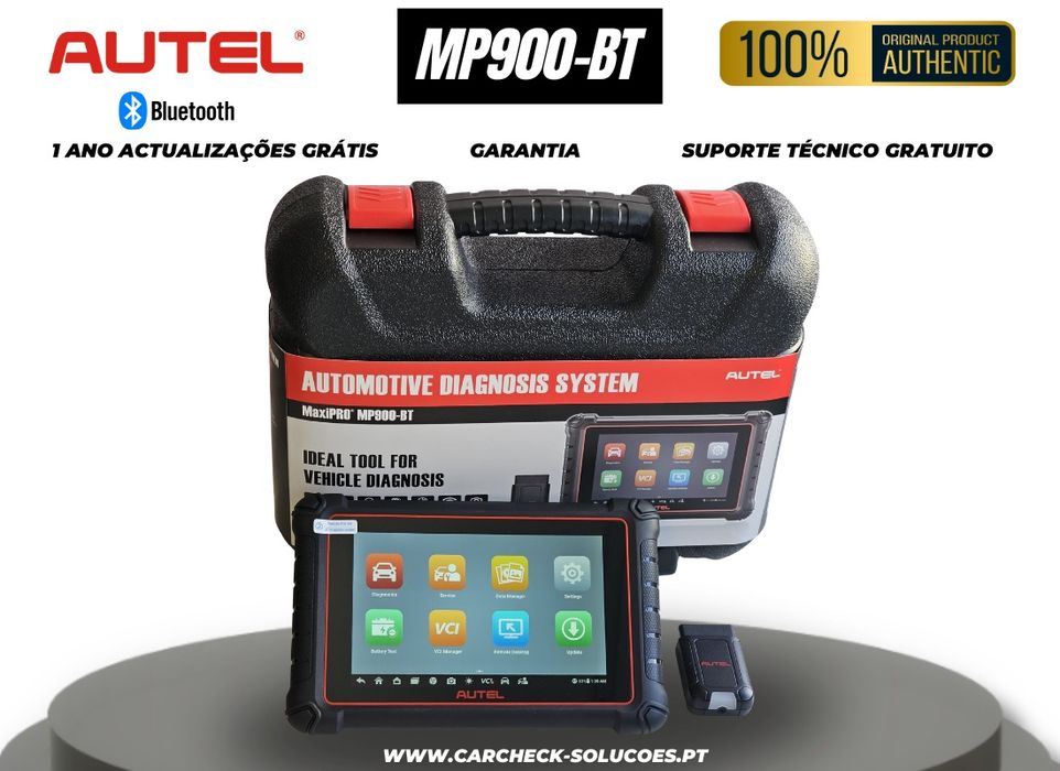Autel MaxiPRO MP900-BT Bluetooth 
- Maquina de Diagnóstico Profissiona
