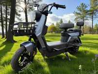 Електроскутер City CROSSER 800w електро скутер Gel 6-Br Or-whi Booster