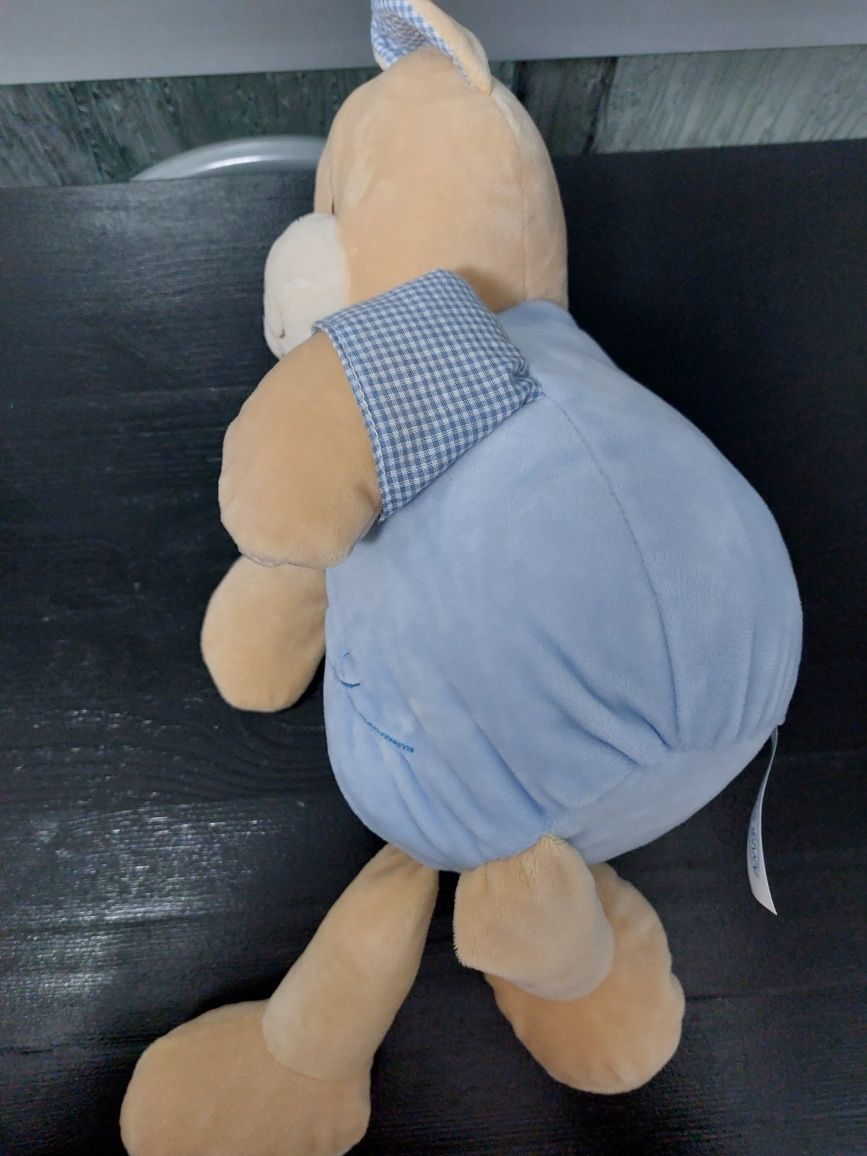 Urso de peluche azul novo