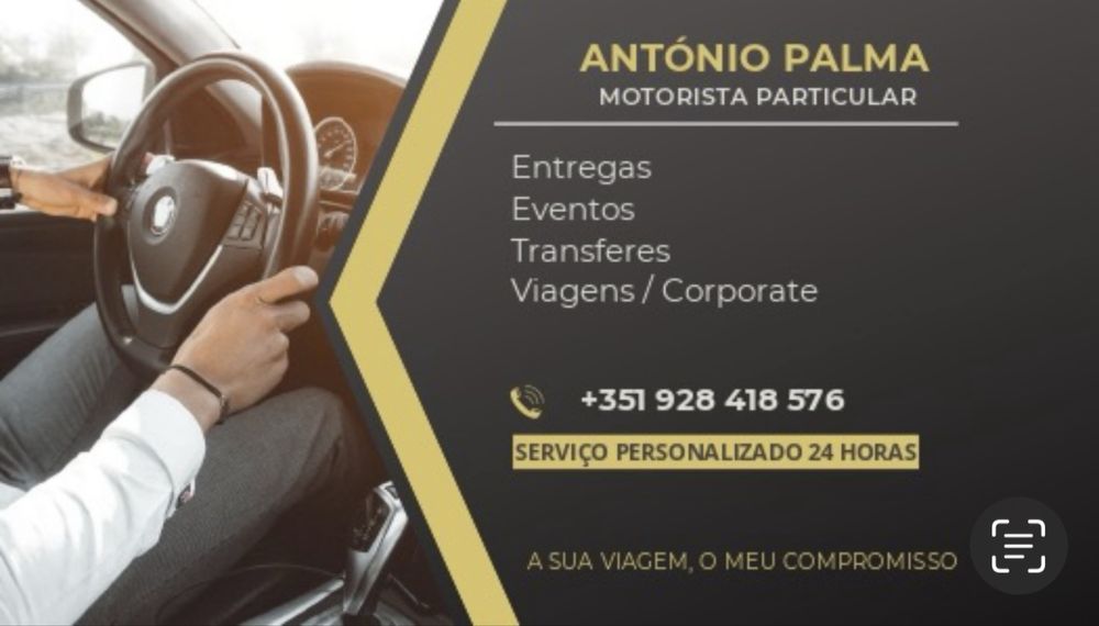 Motorista Particular - Serviço Personalizado 24h