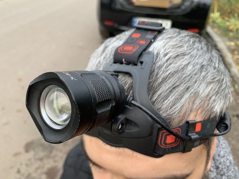 АКЦІЯ!!! Фонарь, ліхтар налобний BL-32, потужний, АЛЮМІНІЄВИЙ корпус