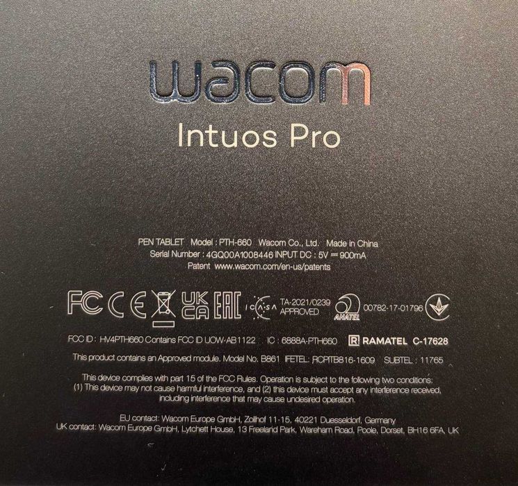 Графічний планшет Wacom Intuos Pro M