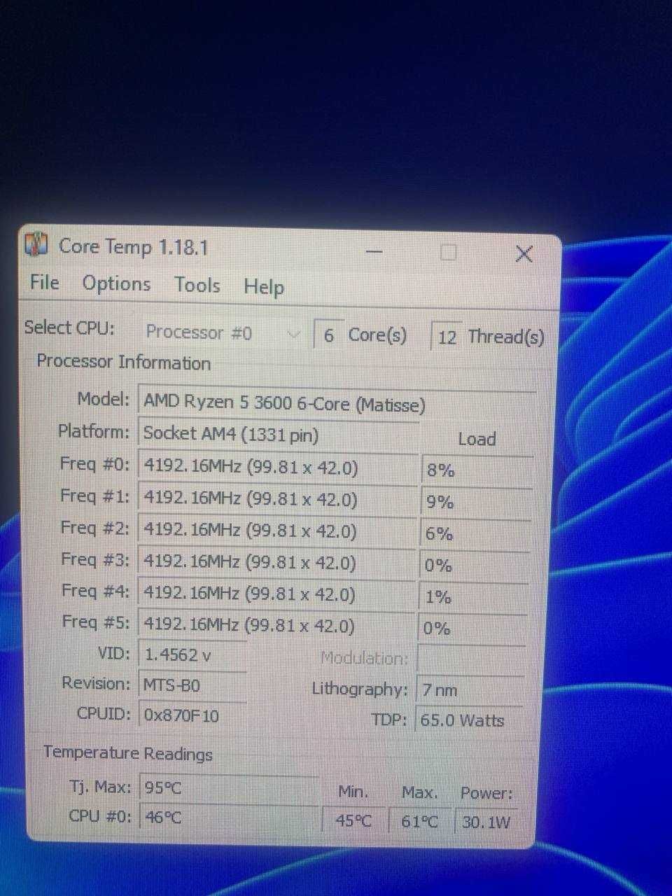 Komputer gamingowy Ryzen 5 3600/RTX 3050 8GB/16GB RAM/1.5tb pam