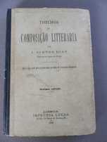 Livro Theoria da Composição Literária - 1898