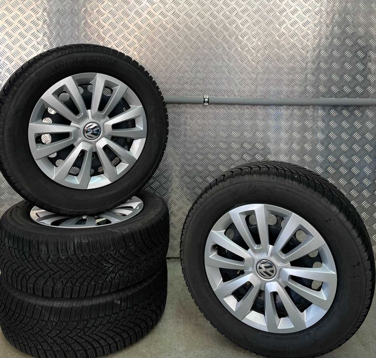 Komplet Kół Zimowych 16' Volkswagen Bridgestone Adax Koźle