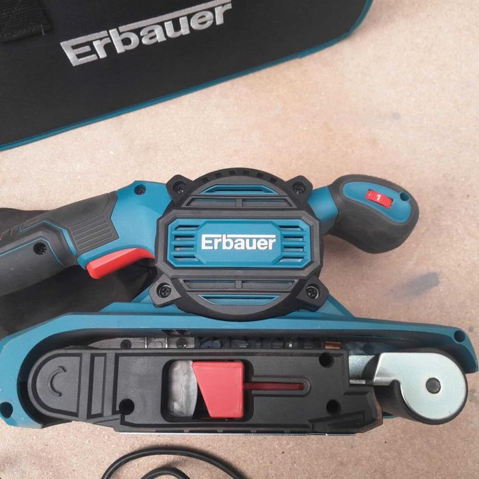 szlifierka taśmowa elektryczna czołg erbauer ebs 950