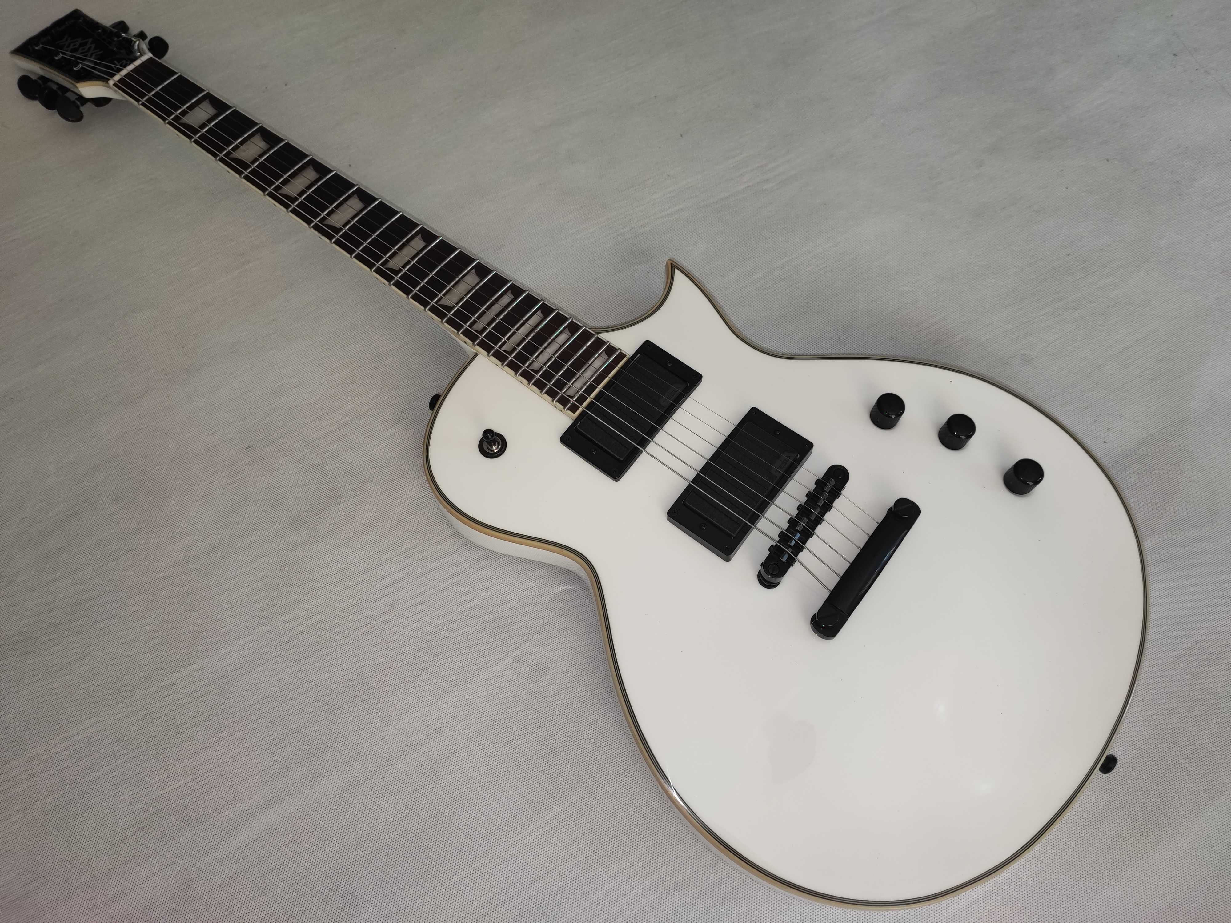 Harley Benton SC-CUSTOM III ACTIVE WH gitara Les Paul - ustawiona!