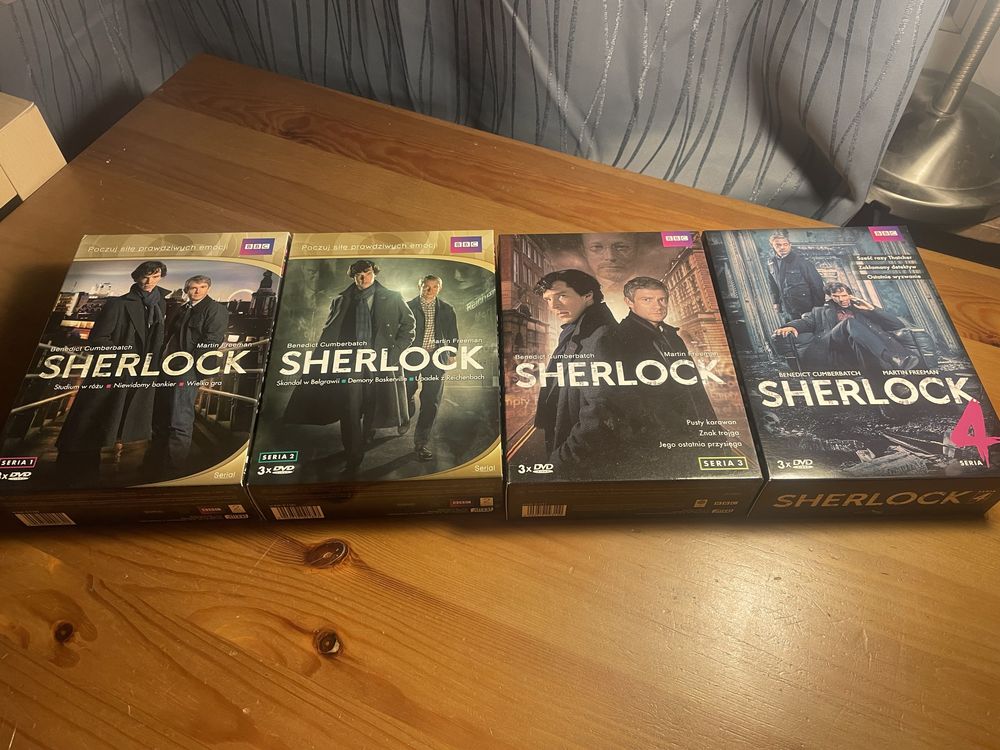 Cały serial Sherlock na DVD – 4 sezony + odcinek specjalny!
