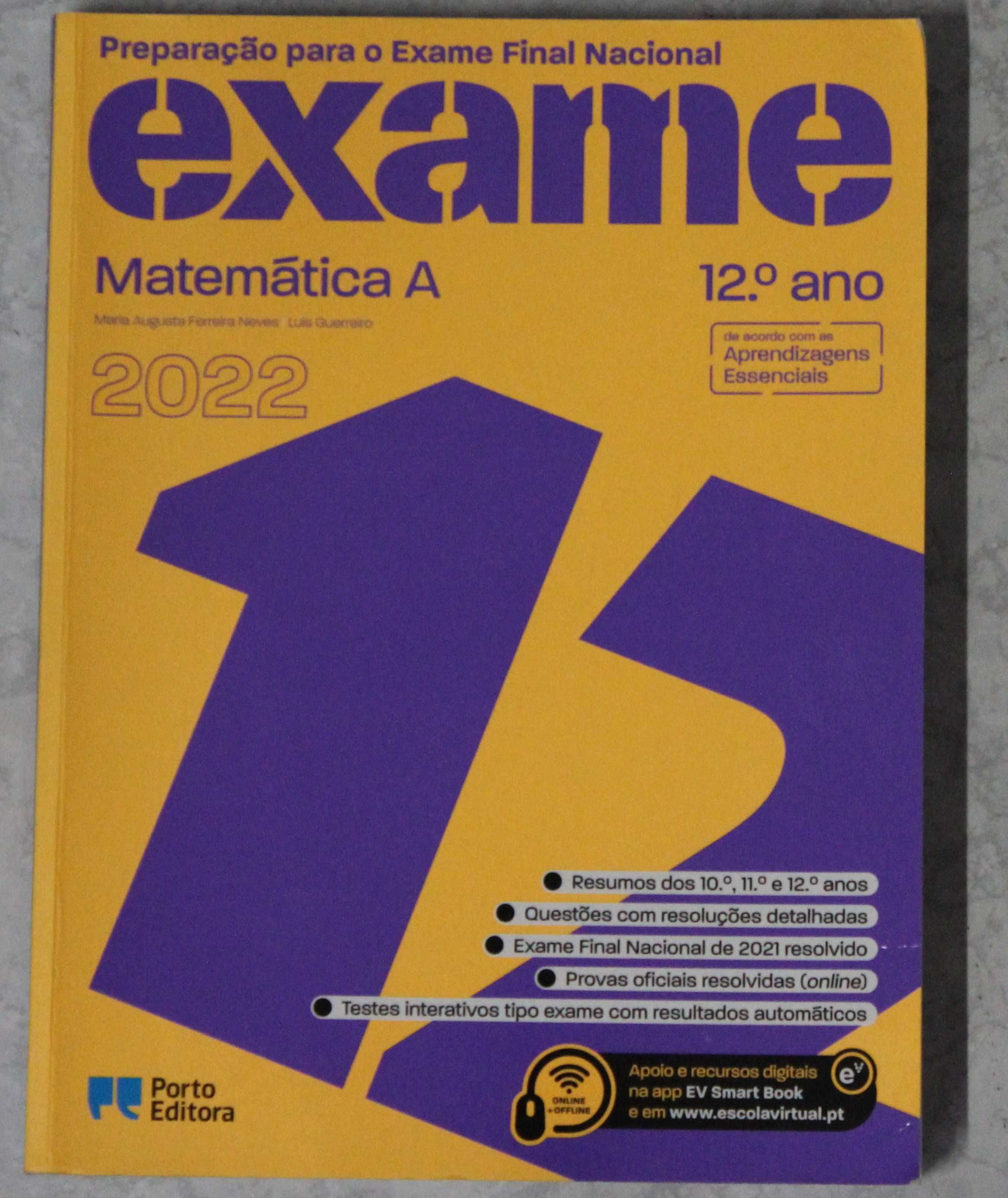 Livro de Preparação para o Exame de Matemática A 12ºAno