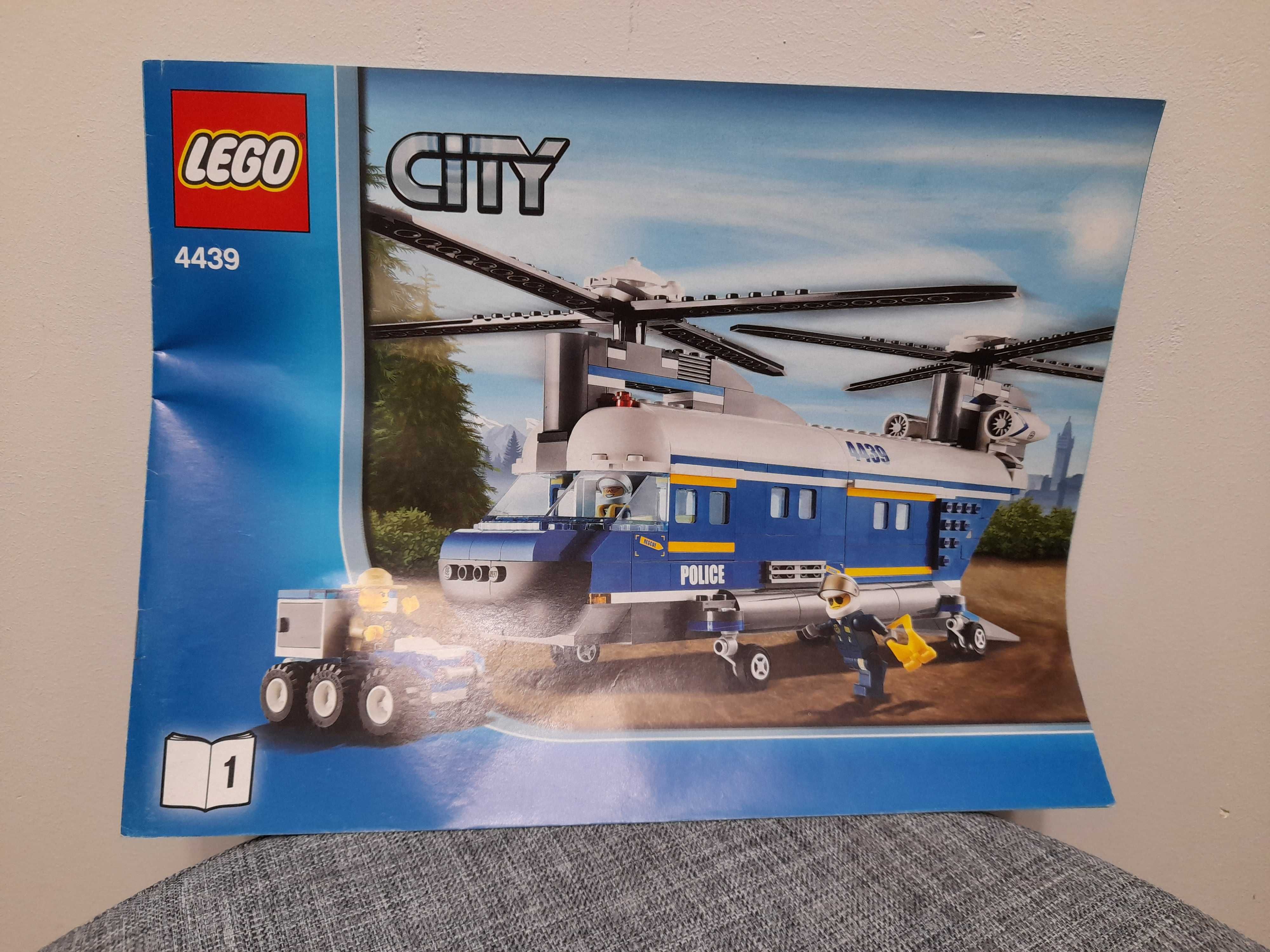 Instrukcja - LEGO 4439 City - Helikopter transportowy
