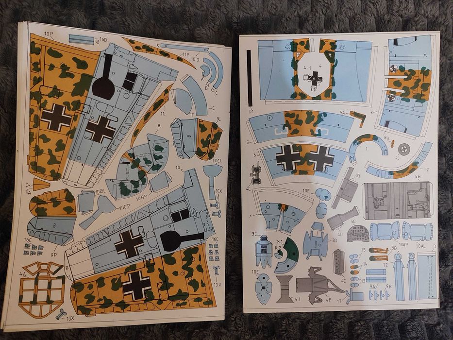 GPM Nr 7 (Niemiecki samolot myśliwski Messerschmitt ME 109 E-4 TROP)