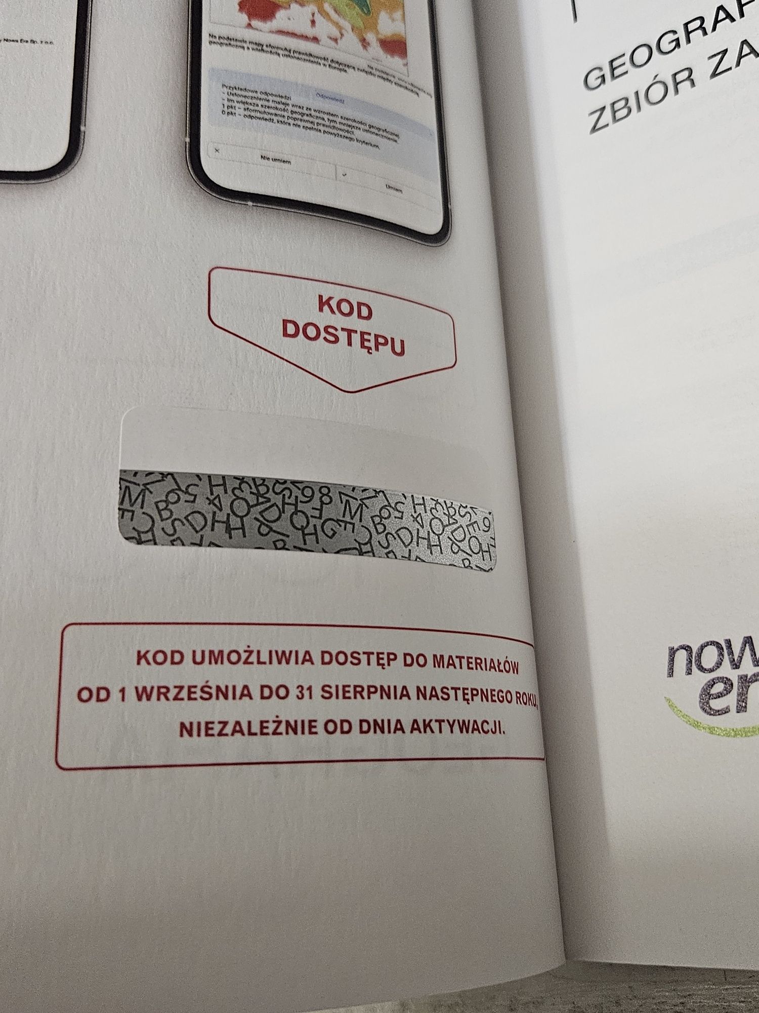 Nowa teraz matura - vademecum i zbiór zadań maturalnych geografia