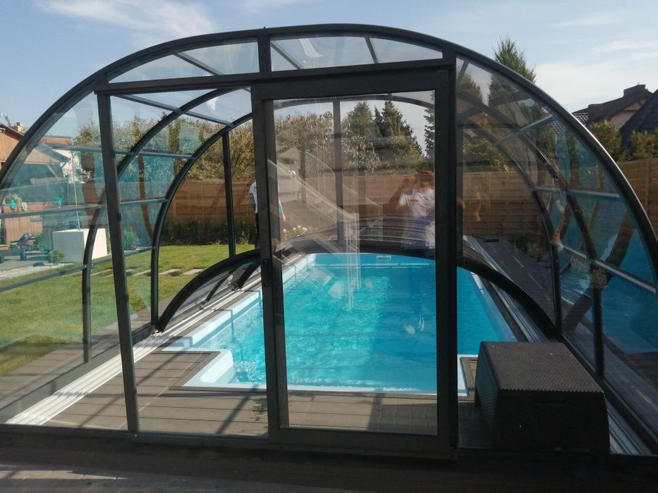 Zadaszenie basenowe poliwęglan lity