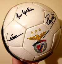 Bola Benfica Autografada