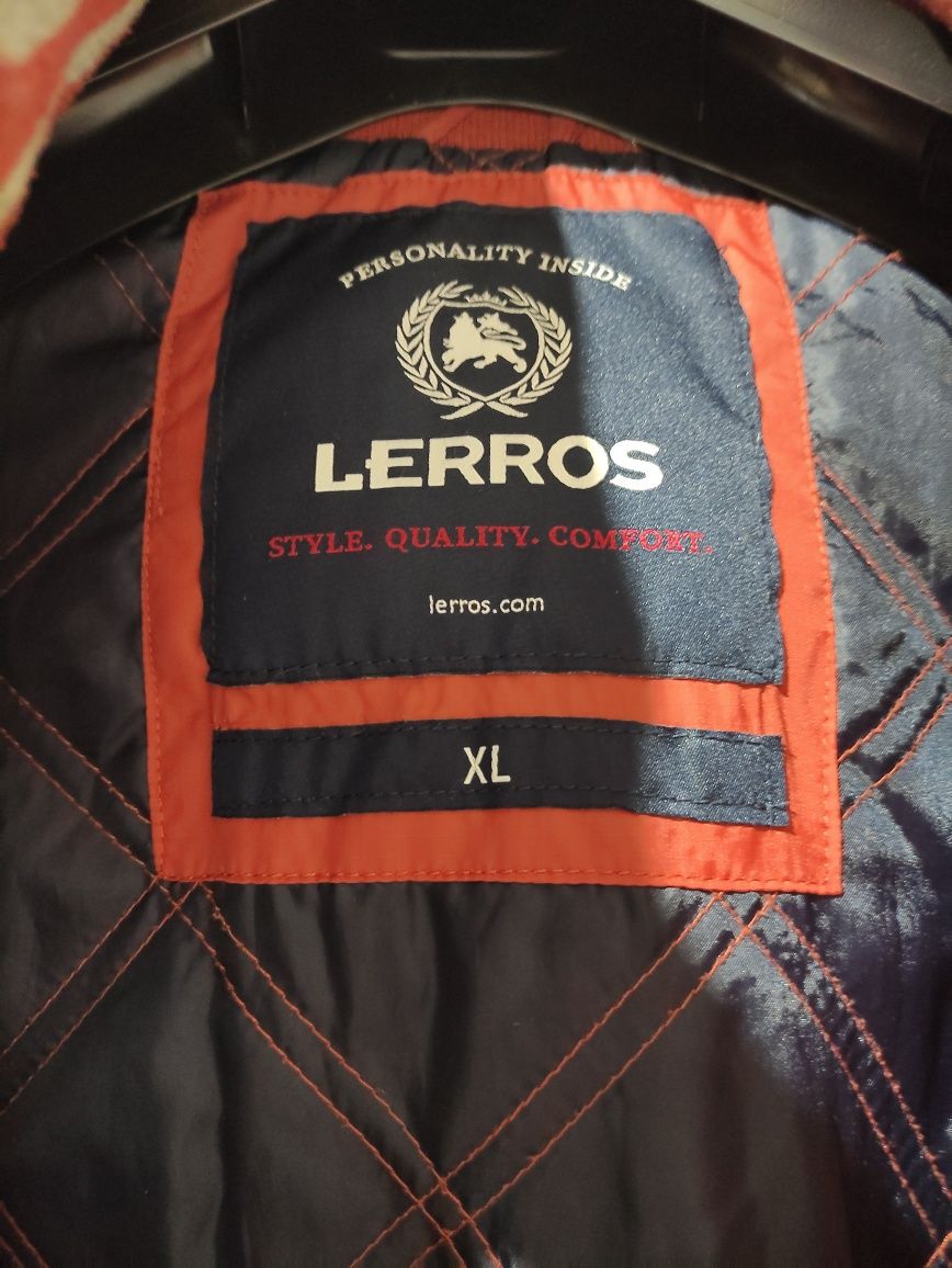Kurtka męska puchowa Lerros zimowa XL