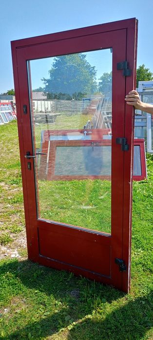 Drzwi aluminiowe używane z Niemiec super stan dostawa gratis cały Kraj