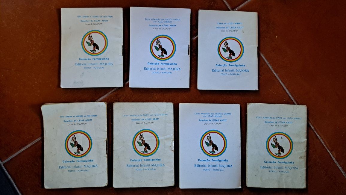Livros coleção Formiguinha da Majora