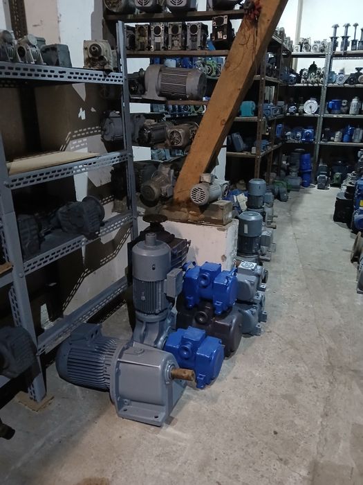 Motoreduktor elektrowibrator elektrobeben