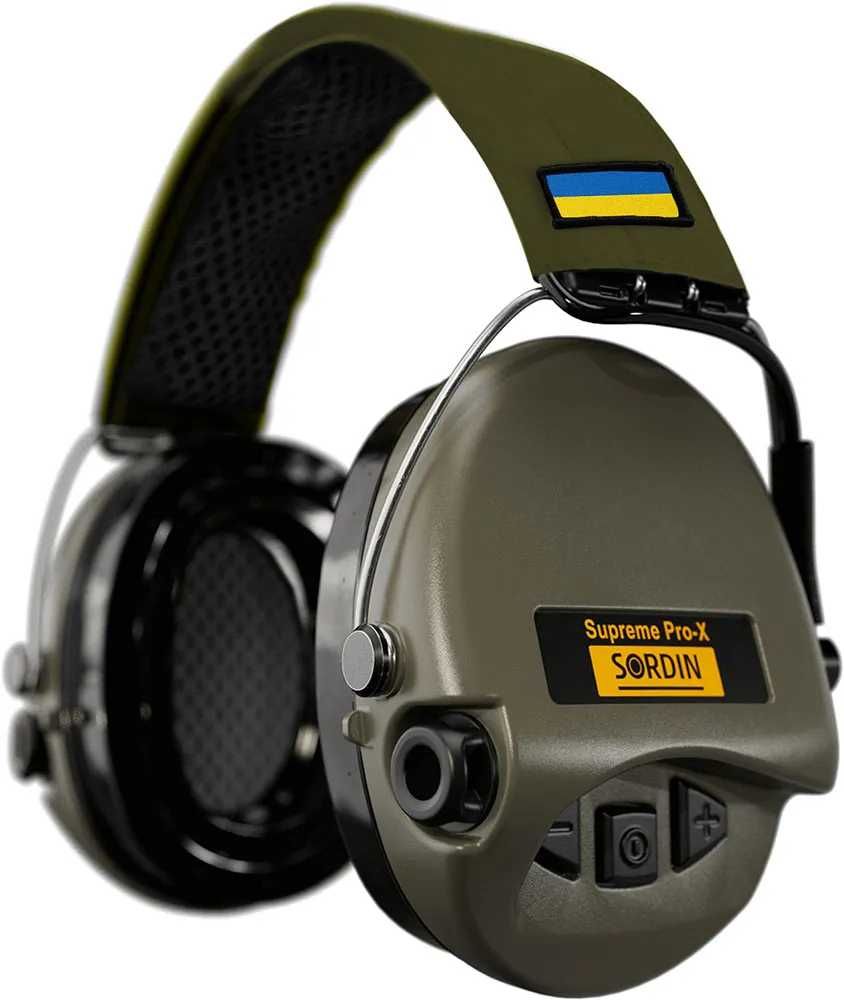 Активні навушники Sordin Supreme Pro-X LED Усі кольори!!! Швеція