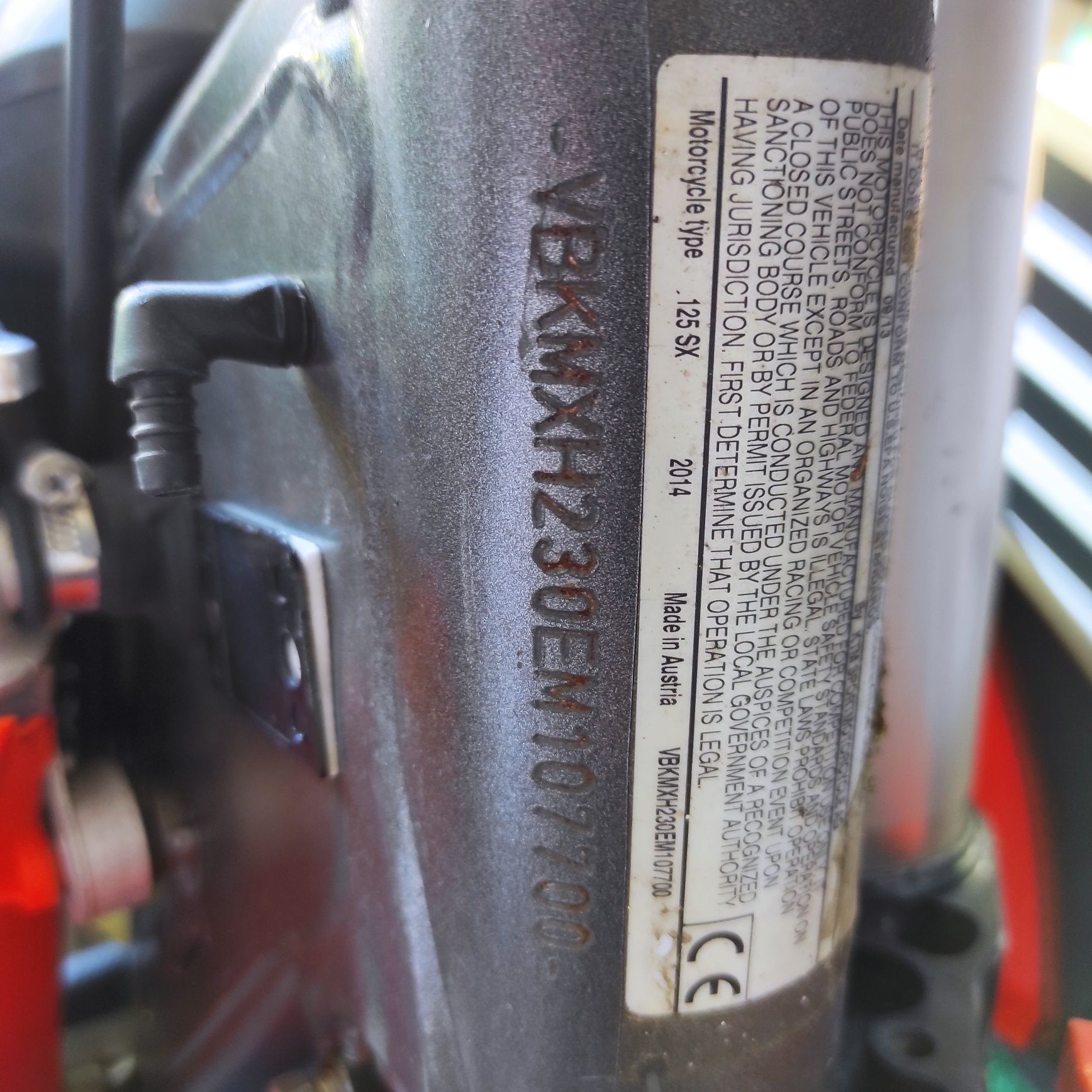 KTM SX 125 14' tc yz RM kx