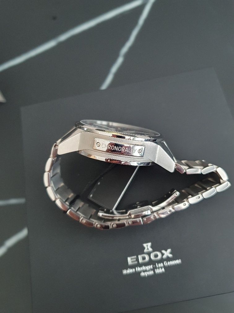 Edox Chronorally Chronograph nowy!!!