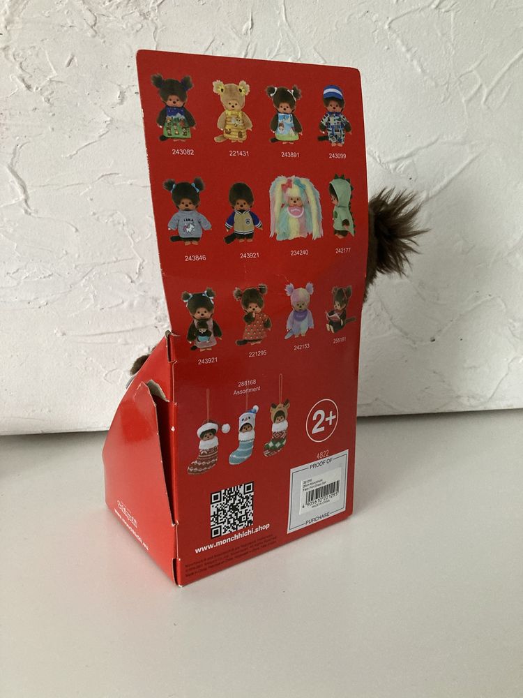 Monchhichi pluszowa lalka małpka 20 cm
