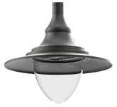 Lampa parkowa Szyszka OW LED czarny mat