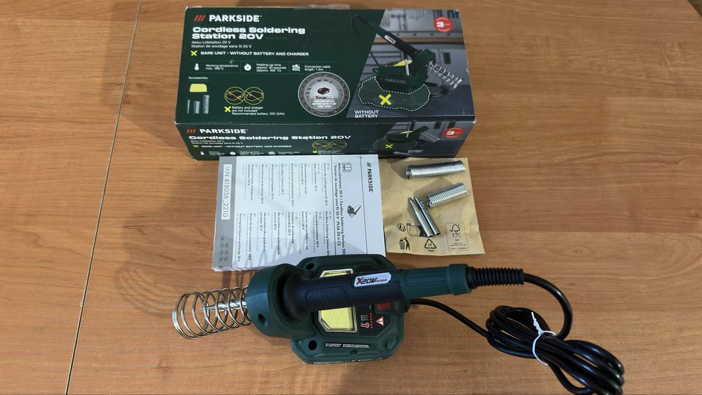 PARKSIDE® Akumulatorowa lutownica PLSA 20-Li C3