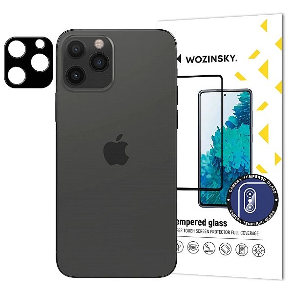 Wozinsky Full Camera Glass szkło hartowane 9H na cały aparat kamerę iP