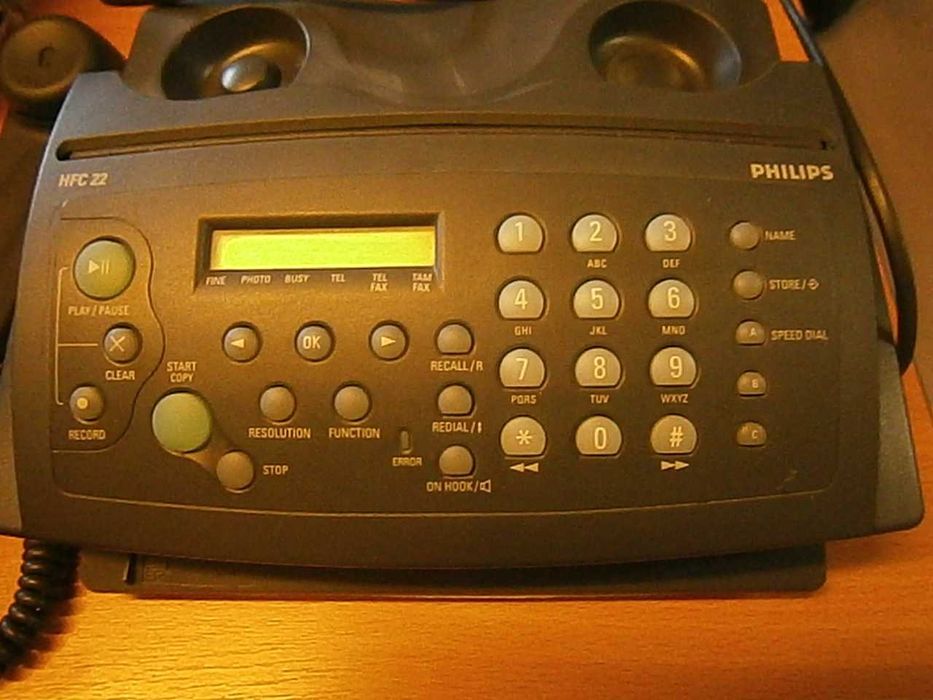 Telefaks z telefonem PHILIPS HFC 22