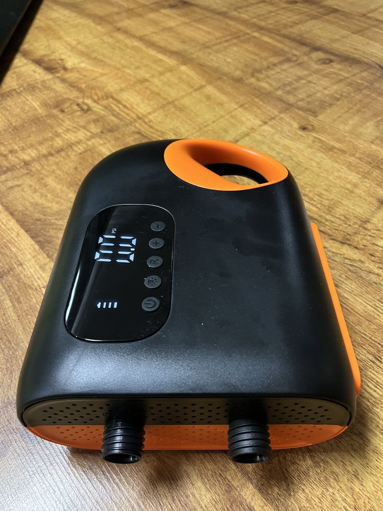 SUP PONTON Pompka   elektryczna akumulatorowa mocna 20PSI 1,25 bar