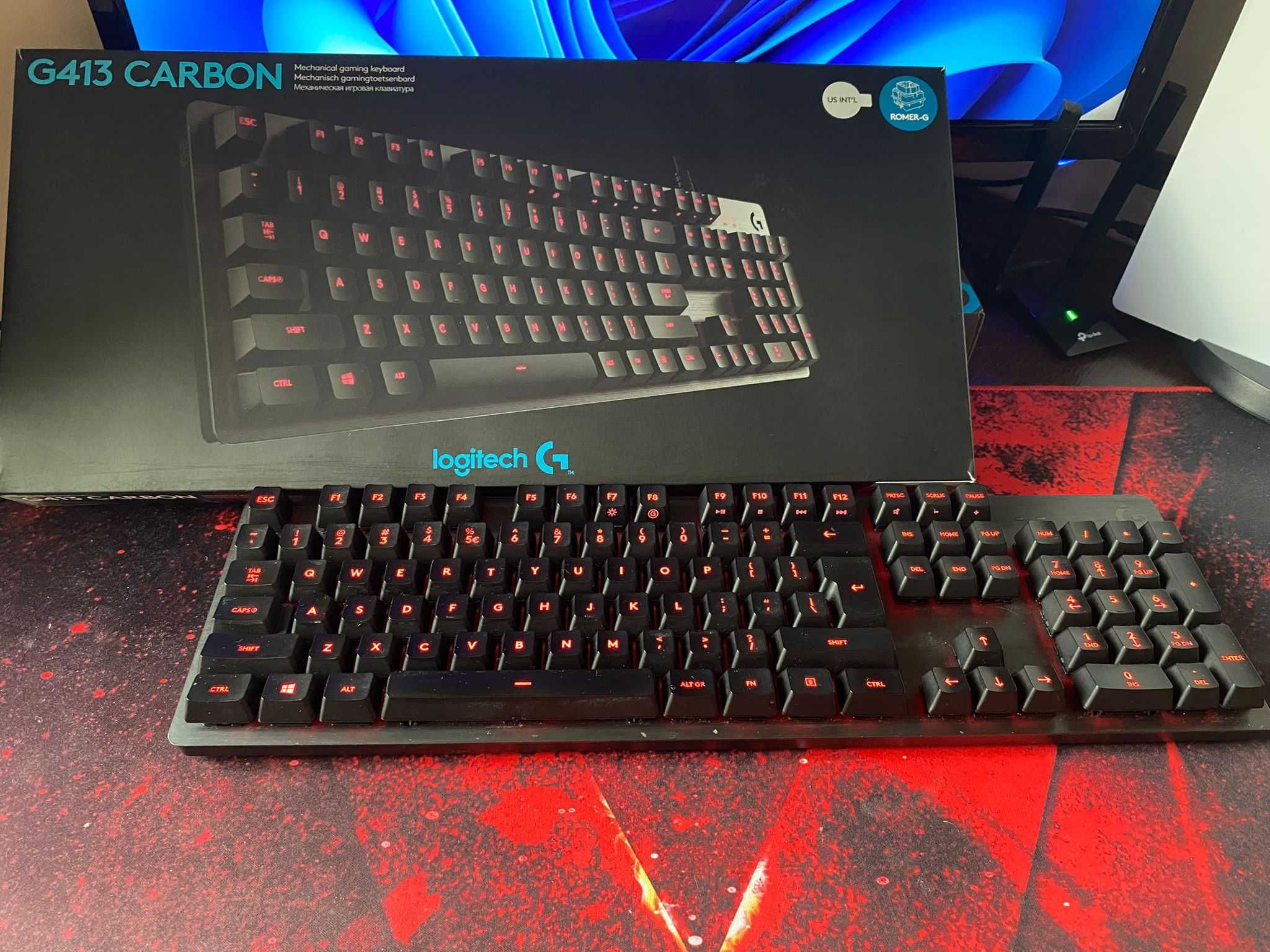 Klawiatura Logitech G413 Carbon Tactile