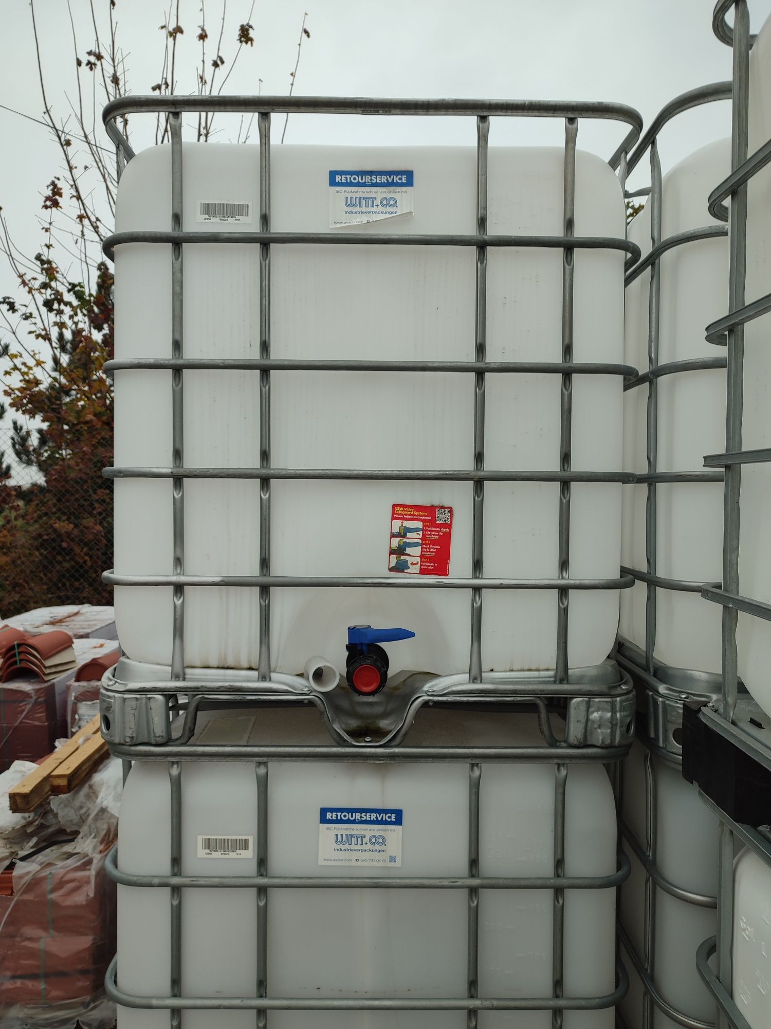 Mauzer baniak 1000 l morsowanie
