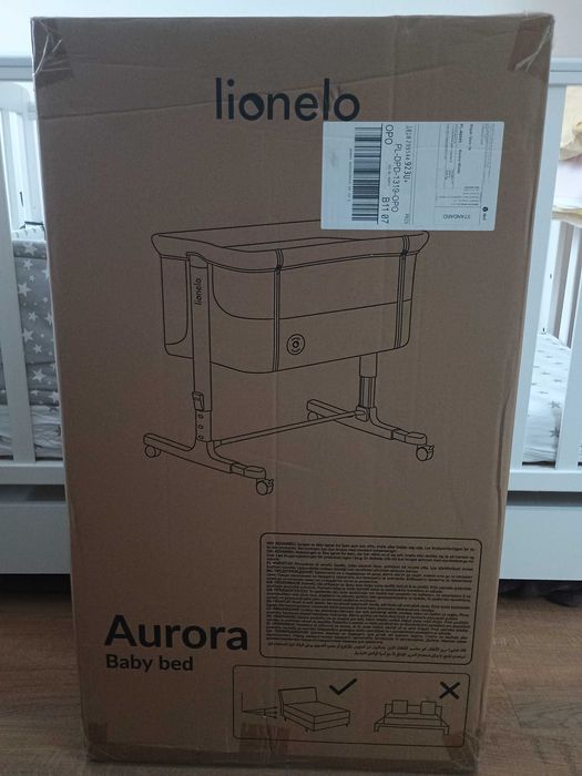 Łóżeczko dostawne lionelo Aurora