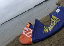 Kite z barem North Vegas 10m2 2014 rok Kitesurfing kiteboarding