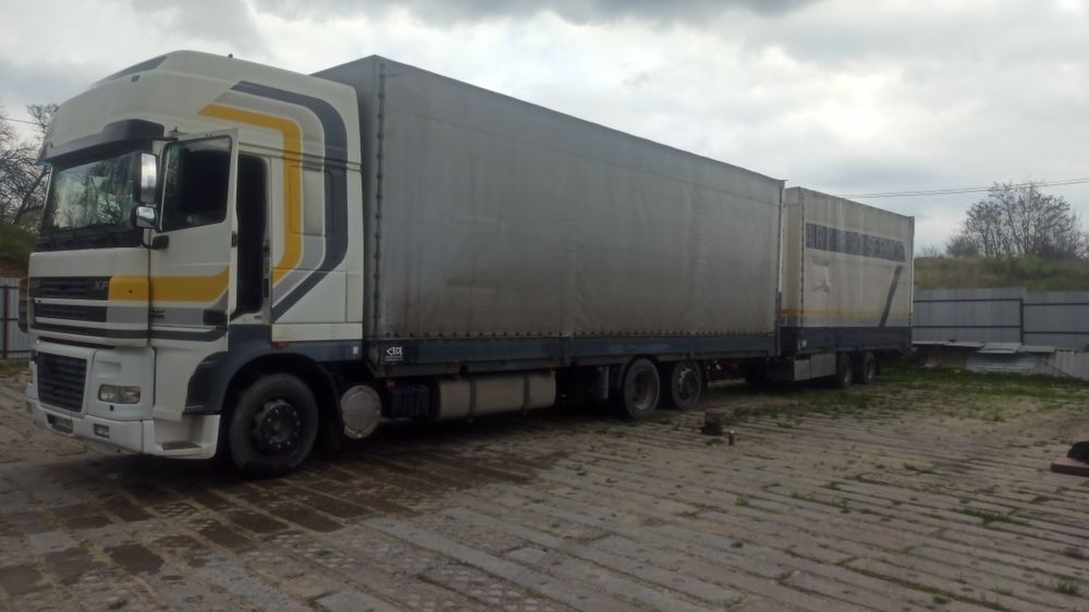 Будка тентована,бортова даф