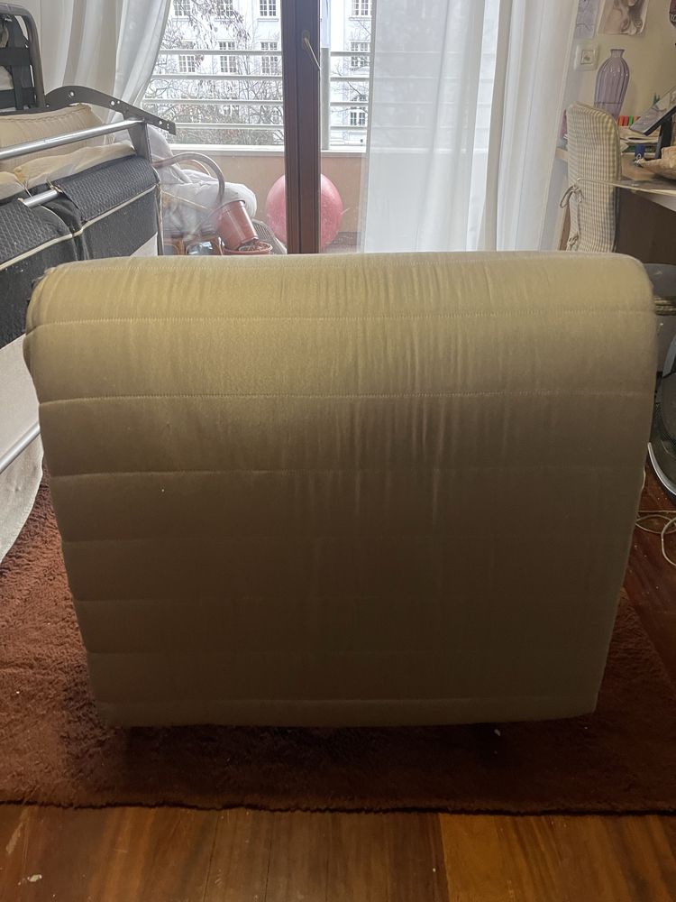 Fotel rozkladany ikea lycksele, łóżko jednosobowe rozkladane