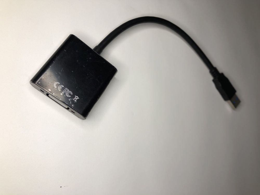 Внешняя видеокарта USB 3.0 to VGA (совместима с usb 2.0)
