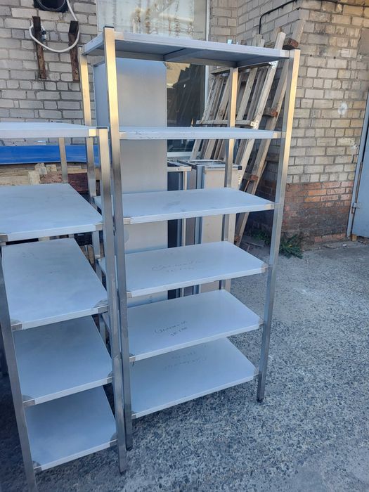 Стелаж, Стіл, Мийка, Полиця Нержавійка