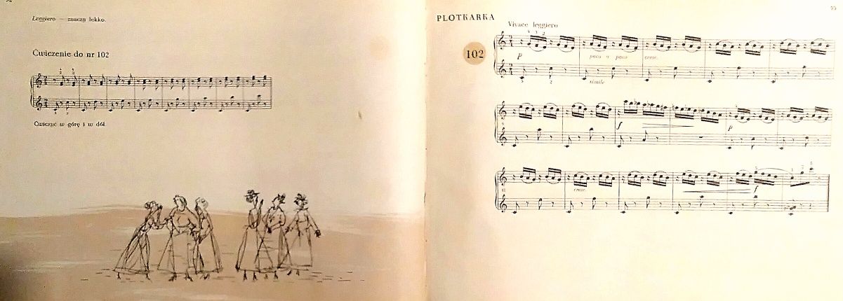 Nuty, DO-RE-MI-FA-SOL, Początki nauki gry na fortepianie, PWM 1964 r.