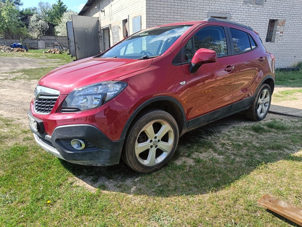 Karoseria Opel Mokka I A 12-19 Bordowy GCS Maska Zderzak Błotnik Drzwi
